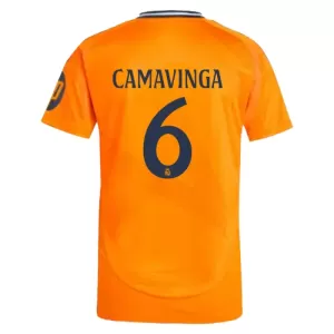 Real Madrid Eduardo Camavinga 6 Virallinen Vieraspelipaita Miehet 2024/25