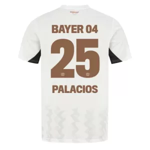 Bayer 04 Leverkusen Exequiel Palacios 25 Virallinen Vieraspelipaita Miehet 2024/25