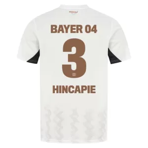 Bayer 04 Leverkusen Piero Hincapie 3 Virallinen Vieraspelipaita Miehet 2024/25