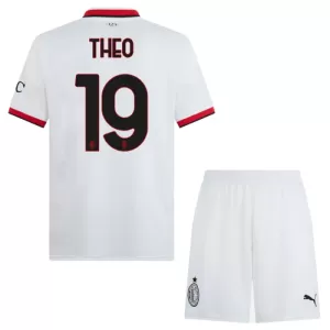 AC Milan Theo Hernández 19 Virallinen Vieraspelipaita Lapset 2024/25 AC Milan Theo Hernández 19 Virallinen Vieraspelipaita Lapset 2024/25
