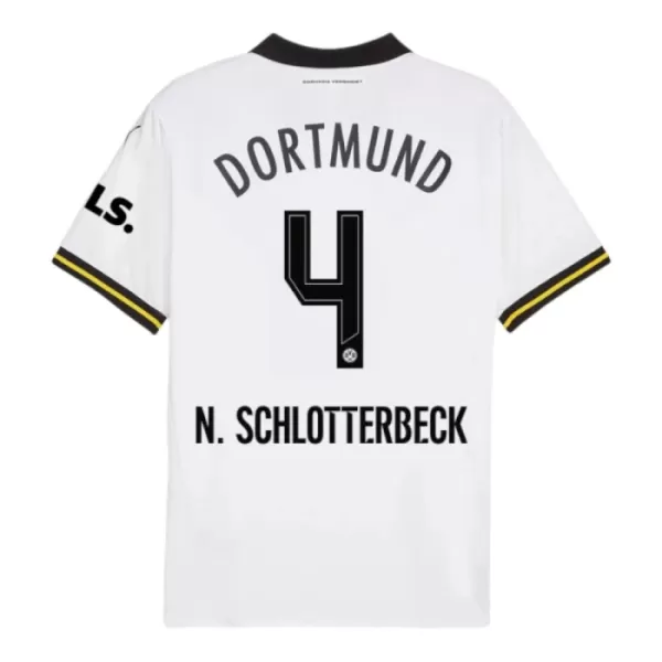 Borussia Dortmund N. Schlotterbeck 4 Virallinen Kolmas Pelipaita Lapset 2024/25