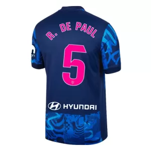 Atlético Madrid Rodrigo de Paul 5 Virallinen Kolmas Pelipaita Miehet 2024/25 Atlético Madrid Rodrigo de Paul 5 Virallinen Kolmas Pelipaita Miehet 2024/25