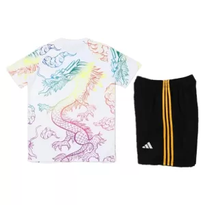 Real Madrid Virallinen Paita Lapset 2024/25 Dragon Valkoinen