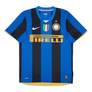 Inter Milan 2008-09 Virallinen Kotipelipaita Miehet Retro Inter Milan 2008-09 Virallinen Kotipelipaita Miehet Retro