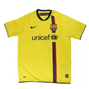 Barcelona 2008-09 Virallinen Vieraspelipaita Miehet Retro