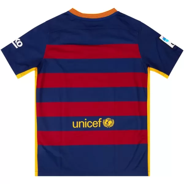 Barcelona 2015-16 Virallinen Kotipelipaita Miehet Retro