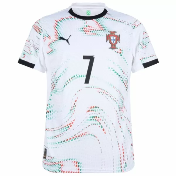 Portugali Cristiano Ronaldo 7 Virallinen Vieraspelipaita Lapset 2025