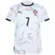 Portugali Cristiano Ronaldo 7 Virallinen Vieraspelipaita Lapset 2025