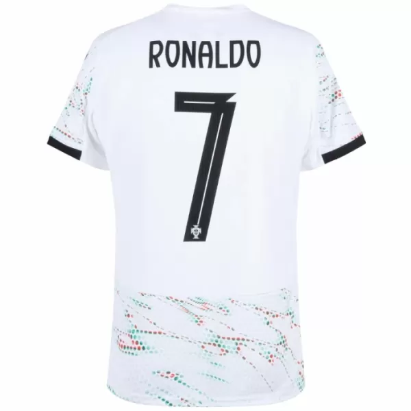 Portugali Cristiano Ronaldo 7 Virallinen Vieraspelipaita Lapset 2025