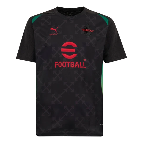 AC Milan Pre-Match Virallinen Paita Miehet 2024/25 AC Milan Pre-Match Virallinen Paita Miehet 2024/25