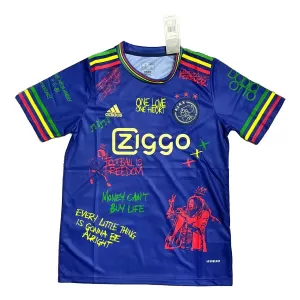 AFC Ajax x Bob Marley Virallinen Paita Miehet 2024/25 Sininen