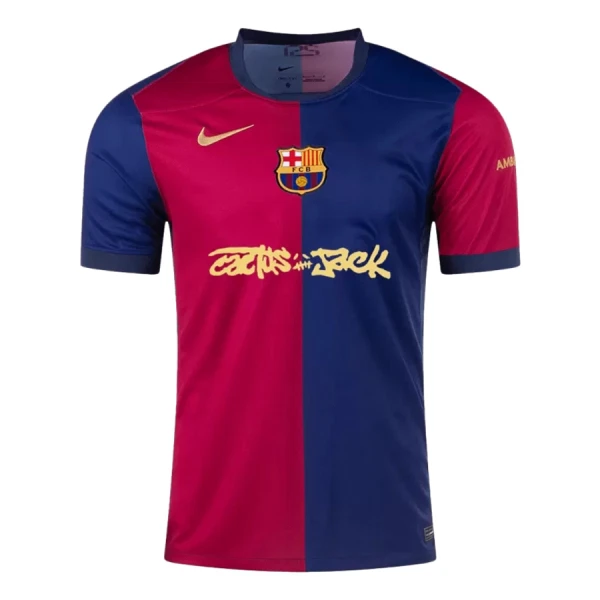FC Barcelona x Travis Scott Virallinen Kotipelipaita Miehet 2024/25 FC Barcelona x Travis Scott Virallinen Kotipelipaita Miehet 2024/25