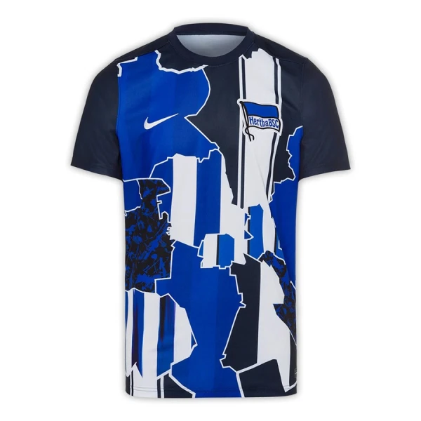 Hertha Berlin Pre-Match Virallinen Paita Miehet 2024/25 Hertha Berlin Pre-Match Virallinen Paita Miehet 2024/25
