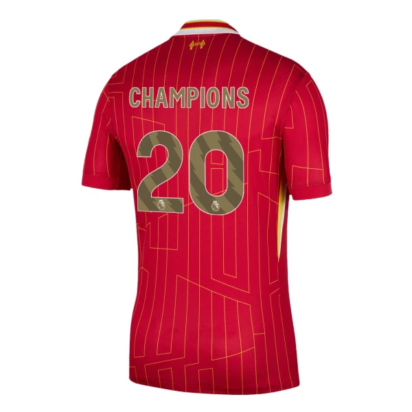 Liverpool Champions 20 Virallinen Kotipelipaita Miehet 2024/25