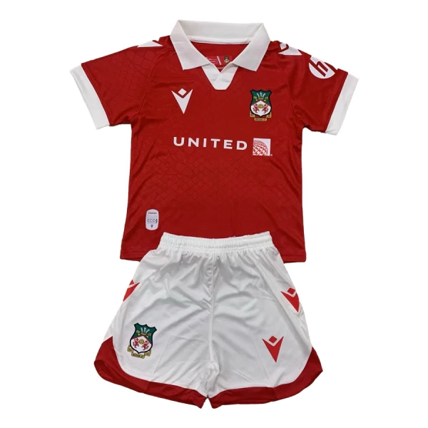 Wrexham Virallinen Kotipelipaita Lapset 2024/25 Wrexham Virallinen Kotipelipaita Lapset 2024/25