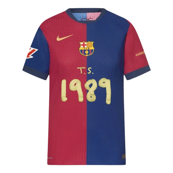 Barcelona x Taylor Swift Virallinen Kotipelipaita Miehet 2024/25 Erityistä Barcelona x Taylor Swift Virallinen Kotipelipaita Miehet 2024/25 Erityistä