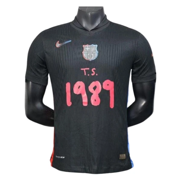Barcelona x Taylor Swift Virallinen Vieraspelipaita Miehet 2024/25 Erityistä Barcelona x Taylor Swift Virallinen Vieraspelipaita Miehet 2024/25 Erityistä