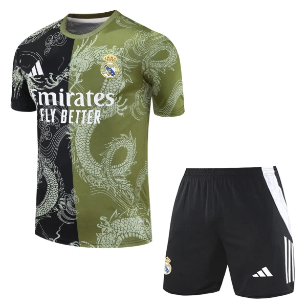 Real Madrid Virallinen Paita Lapset 2024/25 Dragon Vihreä Real Madrid Virallinen Paita Lapset 2024/25 Dragon Vihreä