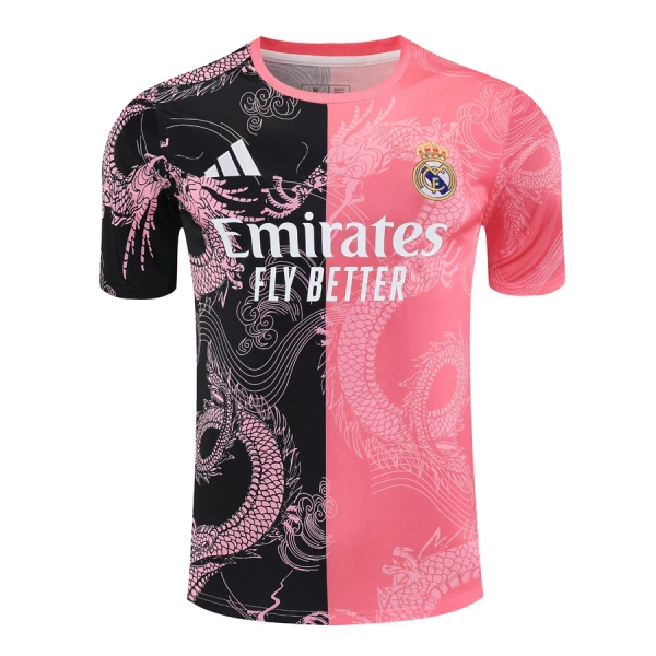 Real Madrid Virallinen Paita Miehet 2024/25 Dragon Vaaleanpunainen Real Madrid Virallinen Paita Miehet 2024/25 Dragon Vaaleanpunainen