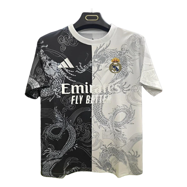 Real Madrid Virallinen Paita Miehet 2024/25 Dragon Valkoinen Real Madrid Virallinen Paita Miehet 2024/25 Dragon Valkoinen