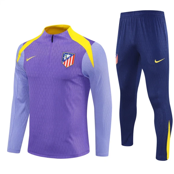 Atlético Madrid Harjoittelupusero puvut Miehet 2025/26 violetti Atlético Madrid Harjoittelupusero puvut Miehet 2025/26 violetti