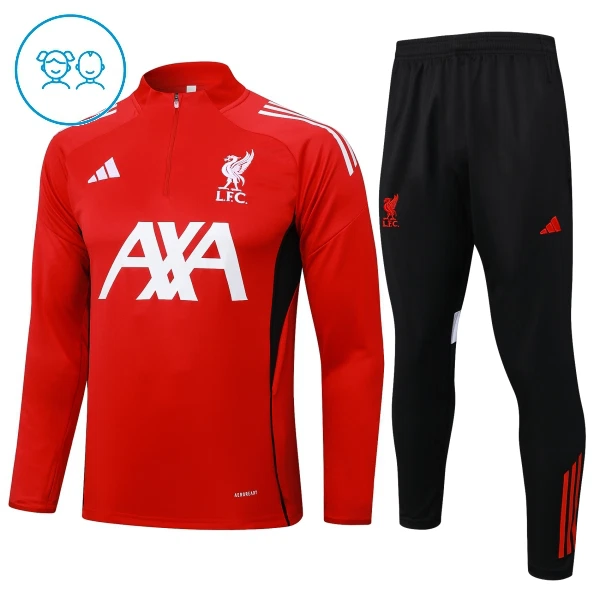 Liverpool Harjoittelupusero puvut Lapset 2024/25 Punainen Liverpool Harjoittelupusero puvut Lapset 2024/25 Punainen