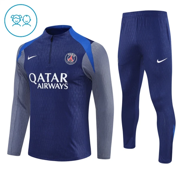 Paris Saint-Germain Harjoittelupusero puvut Lapset 2025/26 Laivasto Paris Saint-Germain Harjoittelupusero puvut Lapset 2025/26 Laivasto