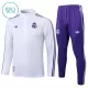 Real Madrid Harjoittelupusero puvut Lapset 2025/26 Valkoinen Real Madrid Harjoittelupusero puvut Lapset 2025/26 Valkoinen