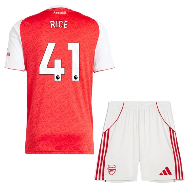 Arsenal Declan Rice 41 Virallinen Kotipelipaita Lapset 2025/26 Arsenal Declan Rice 41 Virallinen Kotipelipaita Lapset 2025/26