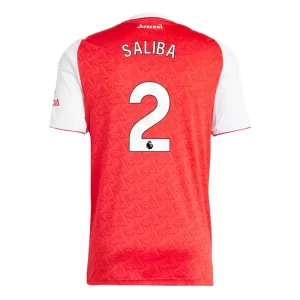 Arsenal Saliba 2 Virallinen Kotipelipaita Miehet 2025/26