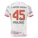 FC Bayern München Aleksandar Pavlovic 45 Virallinen Vieraspelipaita Miehet 2025/26 FC Bayern München Aleksandar Pavlovic 45 Virallinen Vieraspelipaita Miehet 2025/26