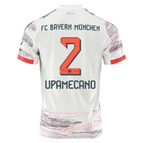 FC Bayern München Dayot Upamecano 2 Virallinen Vieraspelipaita Miehet 2025/26 FC Bayern München Dayot Upamecano 2 Virallinen Vieraspelipaita Miehet 2025/26