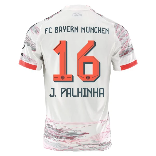 FC Bayern München J. Palhinha 16 Virallinen Vieraspelipaita Miehet 2025/26 FC Bayern München J. Palhinha 16 Virallinen Vieraspelipaita Miehet 2025/26