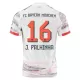 FC Bayern München J. Palhinha 16 Virallinen Vieraspelipaita Miehet 2025/26 FC Bayern München J. Palhinha 16 Virallinen Vieraspelipaita Miehet 2025/26