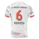 FC Bayern München Joshua Kimmich 6 Virallinen Vieraspelipaita Miehet 2025/26 FC Bayern München Joshua Kimmich 6 Virallinen Vieraspelipaita Miehet 2025/26