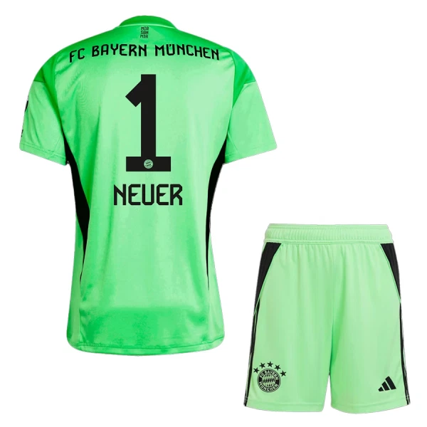 FC Bayern München Manuel Neuer 1 Maalivahdin Virallinen Paita Lapset 2025/26 Vihreä FC Bayern München Manuel Neuer 1 Maalivahdin Virallinen Paita Lapset 2025/26 Vihreä
