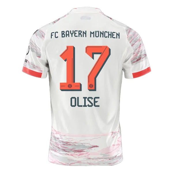FC Bayern München Olise 17 Virallinen Vieraspelipaita Miehet 2025/26 FC Bayern München Olise 17 Virallinen Vieraspelipaita Miehet 2025/26