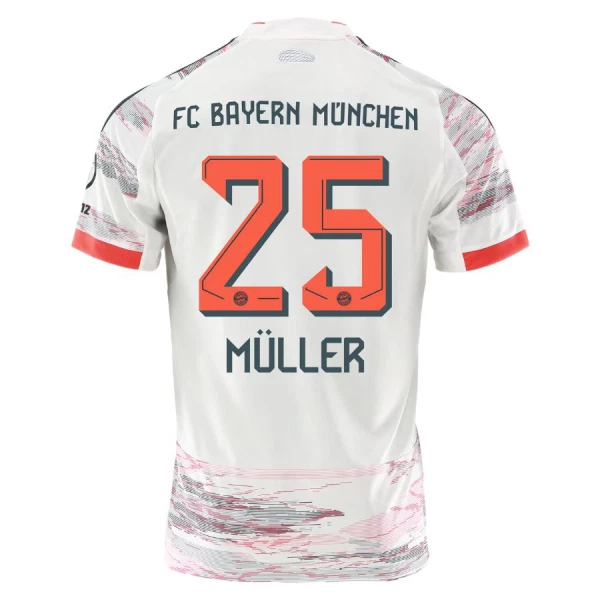 FC Bayern München Thomas Müller 25 Virallinen Vieraspelipaita Lapset 2025/26