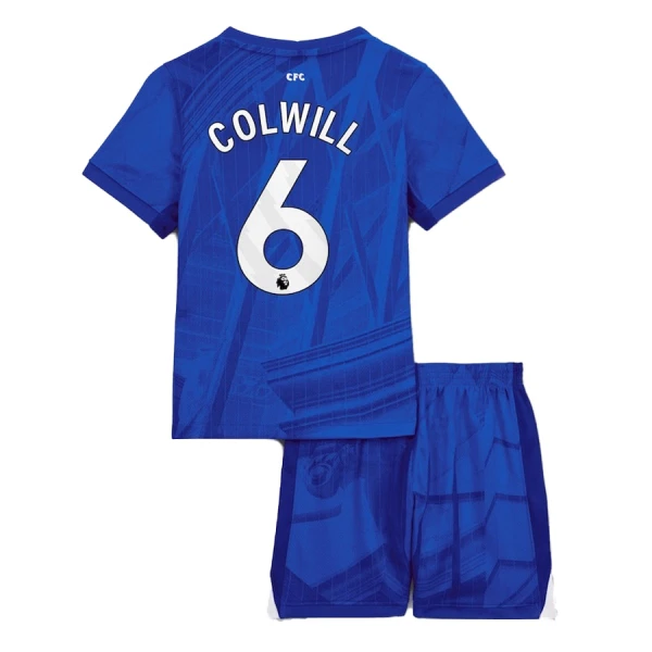 Chelsea Colwill 6 Virallinen Kotipelipaita Lapset 2025/26 Chelsea Colwill 6 Virallinen Kotipelipaita Lapset 2025/26