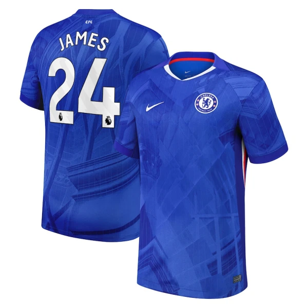 Chelsea James 24 Virallinen Kotipelipaita Miehet 2025/26 Chelsea James 24 Virallinen Kotipelipaita Miehet 2025/26