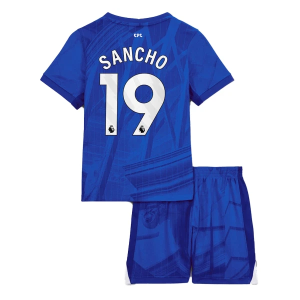 Chelsea Sancho 19 Virallinen Kotipelipaita Lapset 2025/26 Chelsea Sancho 19 Virallinen Kotipelipaita Lapset 2025/26