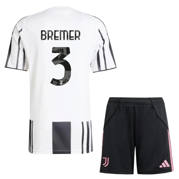 Juventus Bremer 3 Virallinen Kotipelipaita Lapset 2025/26 Juventus Bremer 3 Virallinen Kotipelipaita Lapset 2025/26