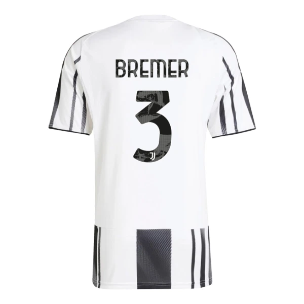 Juventus Bremer 3 Virallinen Kotipelipaita Miehet 2025/26 Juventus Bremer 3 Virallinen Kotipelipaita Miehet 2025/26