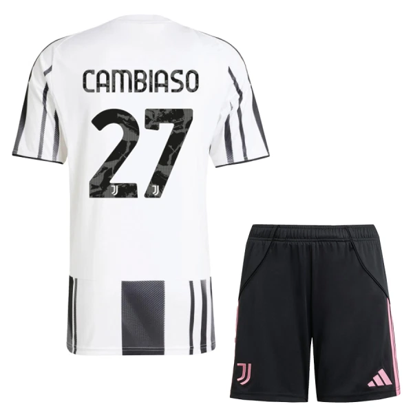 Juventus Cambiaso 27 Virallinen Kotipelipaita Lapset 2025/26 Juventus Cambiaso 27 Virallinen Kotipelipaita Lapset 2025/26