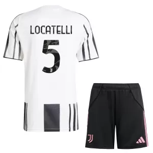 Juventus Locatelli 5 Virallinen Kotipelipaita Lapset 2025/26
