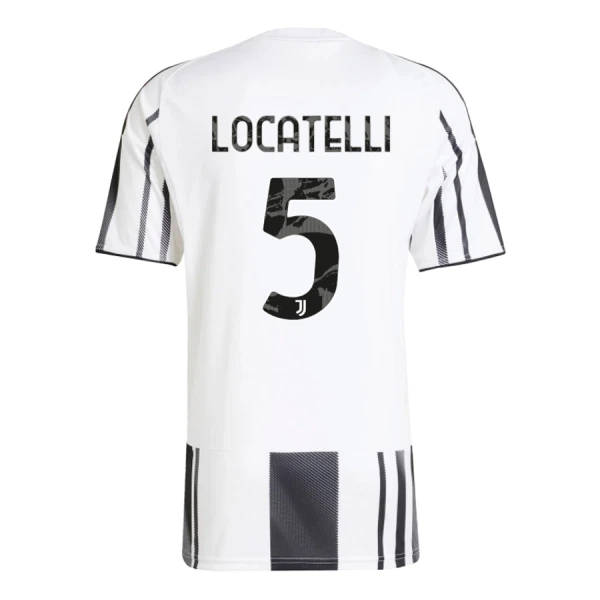 Juventus Locatelli 5 Virallinen Kotipelipaita Miehet 2025/26 Juventus Locatelli 5 Virallinen Kotipelipaita Miehet 2025/26
