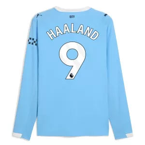 Manchester City Erling Haaland 9 Virallinen Kotipelipaita Miehet 2025/26 Pitkähihainen