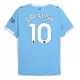 Manchester City Jack Grealish 10 Virallinen Kotipelipaita Miehet 2025/26 Manchester City Jack Grealish 10 Virallinen Kotipelipaita Miehet 2025/26