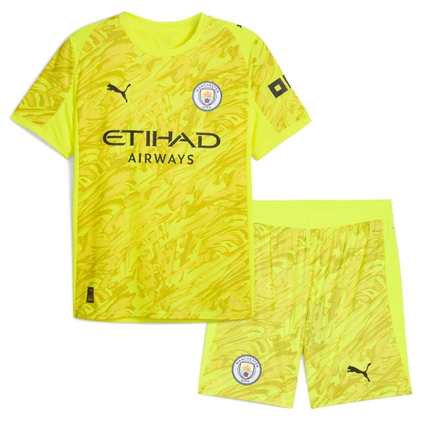 Manchester City Maalivahdin Virallinen Paita Lapset 2025/26 Keltainen Manchester City Maalivahdin Virallinen Paita Lapset 2025/26 Keltainen