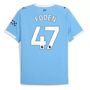 Manchester City Phil Foden 47 Virallinen Kotipelipaita Miehet 2025/26